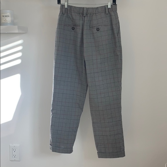 Drop crotch plaid pants | Aster the label - Picture 2 of 3